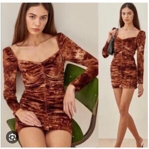 Reformation Heath Mini Dress
